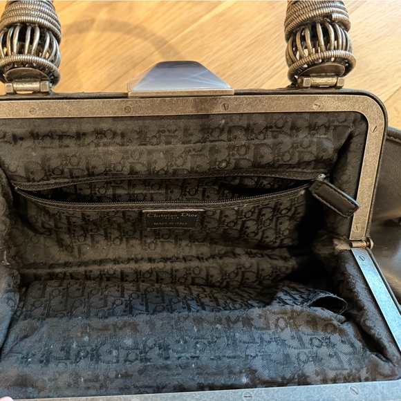 Dior Black and Silver Shoulder Bag - Picture 4 of 8